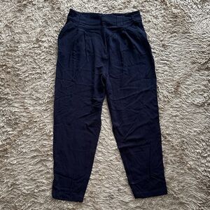 JUSTFAB High-Waisted Tapered Pants